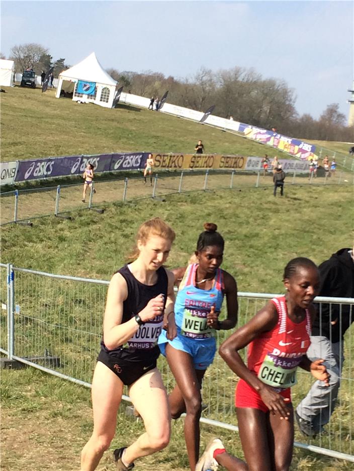 Pip Woolven at World XC 2019